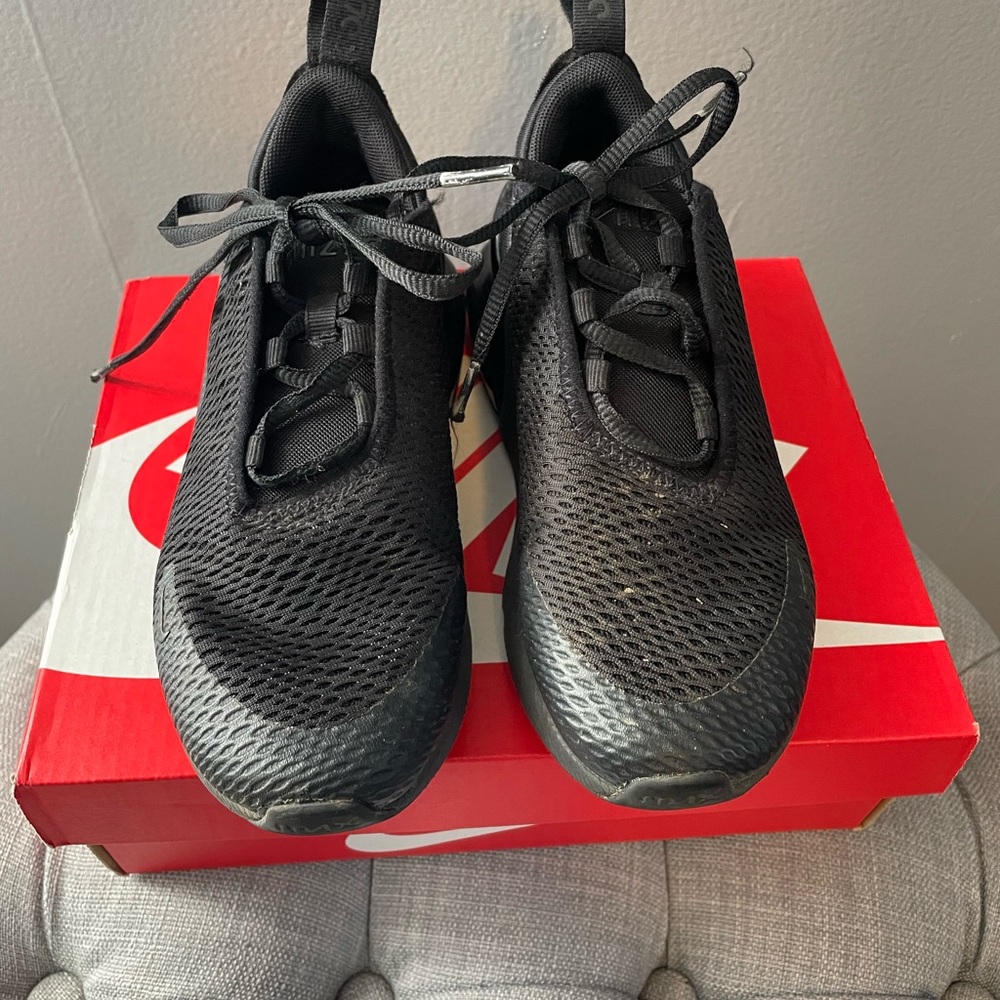 Boys Nike Air Max Black 270 Black Size 13c